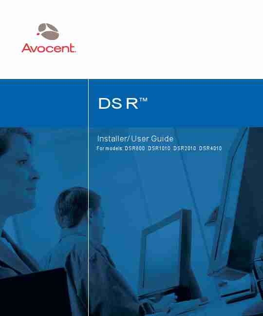 Avocent Personal Computer DSR1010-page_pdf